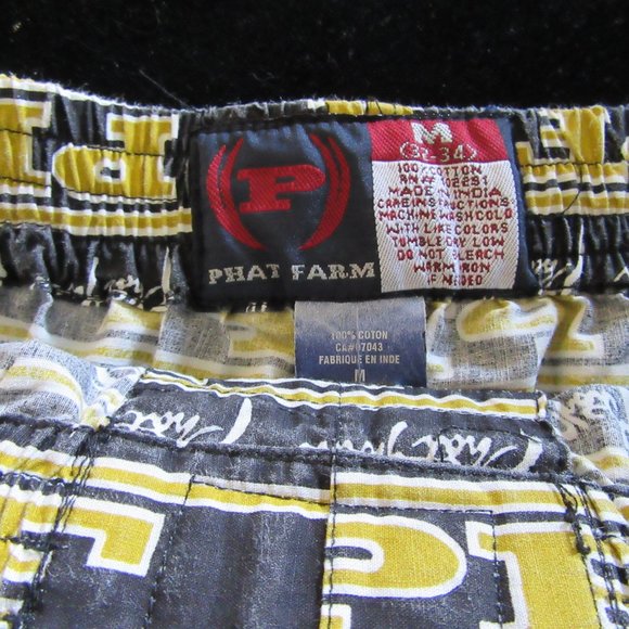 Add To a Bundle of $25.00 and pay $10.00 shorts Farm Phat - Medium 32/ 34 - Picture 8 of 9